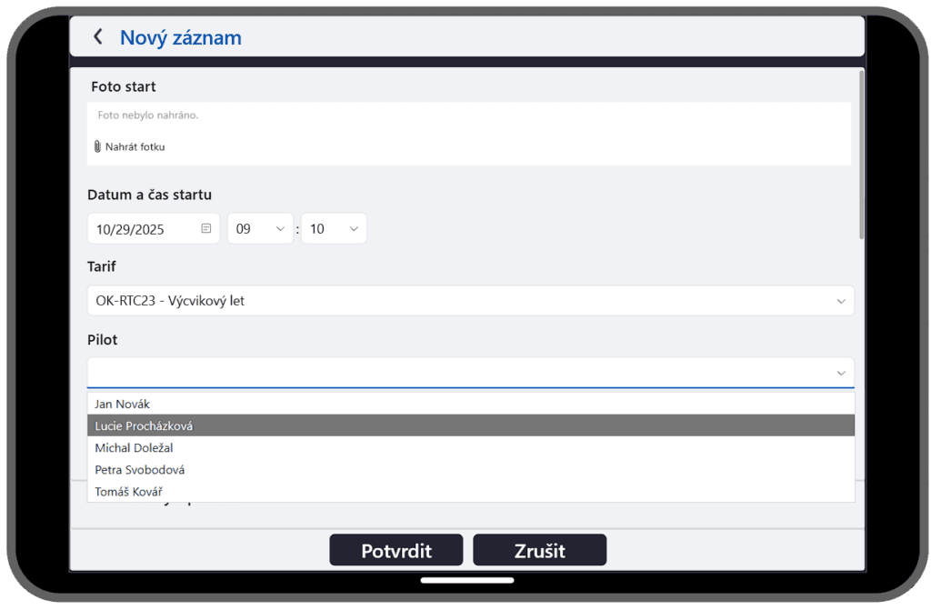 FlightClub evidence dokumentů